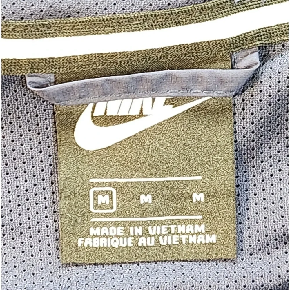 Nike Jacket Mens Medium Blue Green Windrunner Windbreaker Color Block Vintage
